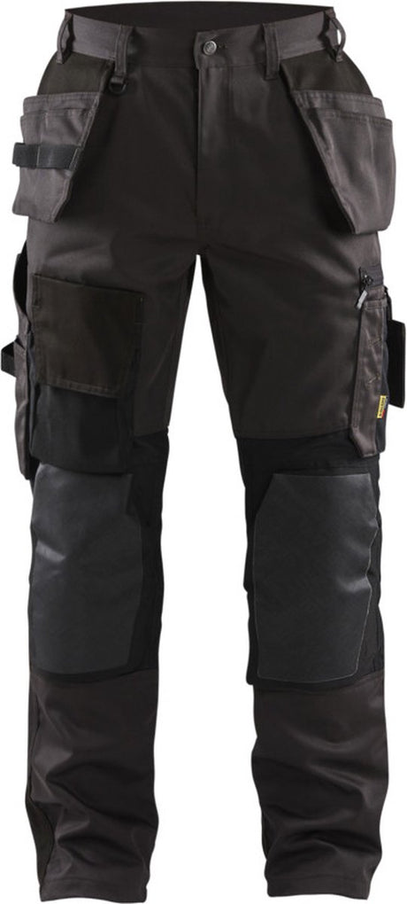 Blåkläder blaklader werkbroek met kevlar en stretch 1554-1860 - donkergrijs zwart - c56