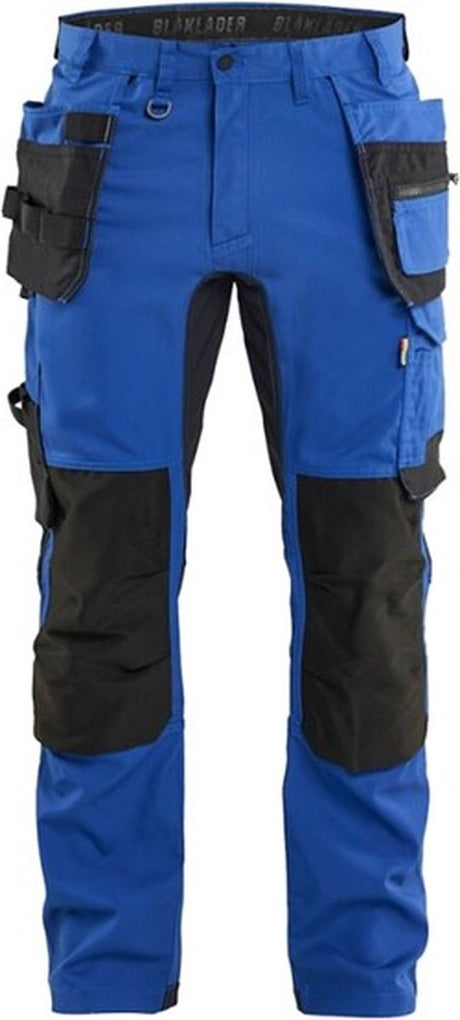 Blåkläder 1750 werkbroek 2-weg stretch - blauw zwart maat 54