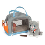 Small Foot - Cuddle cat with carrier bag and care set