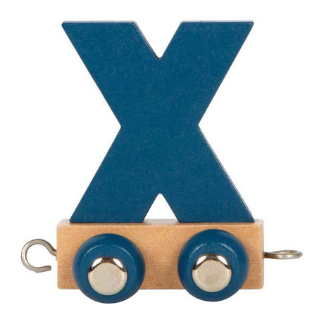 Small foot - houten lettertrein polar - x