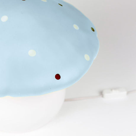 Egmont lamp paddenstoel blauw+dimmer.