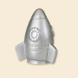 Egmont lamp raket zilver. 25x15 cm