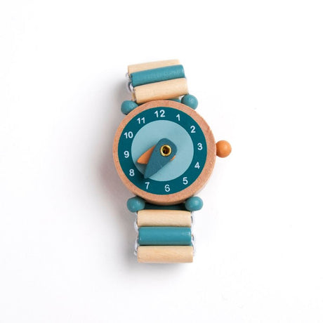 Egmont horloge hout jack. 3,5 cm. (6 st) | 6 stuks