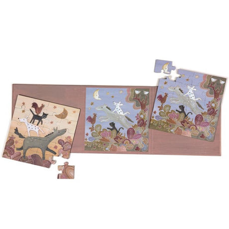 Egmont magneet puzzel bremer muzikanten.
