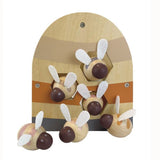 Egmont houtenvormenbox bijtjes. 17x18x6,