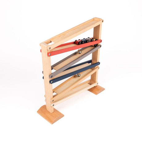 Egmont houten autobaan met bel. fsc. 35x