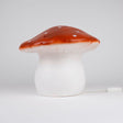 Egmont lamp paddenstoel rode bak+dimmer.