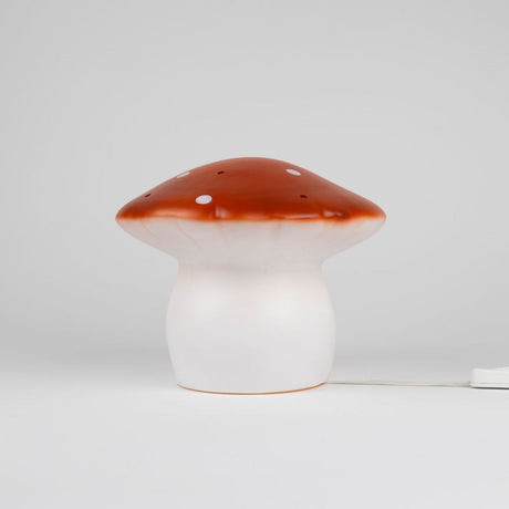 Egmont lamp paddenstoel rode bakst+dimme