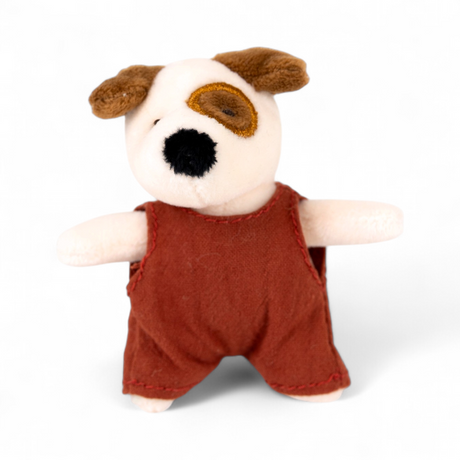Egmont knuffel eddie de hond. 9 cm. 0+ | 5 stuks