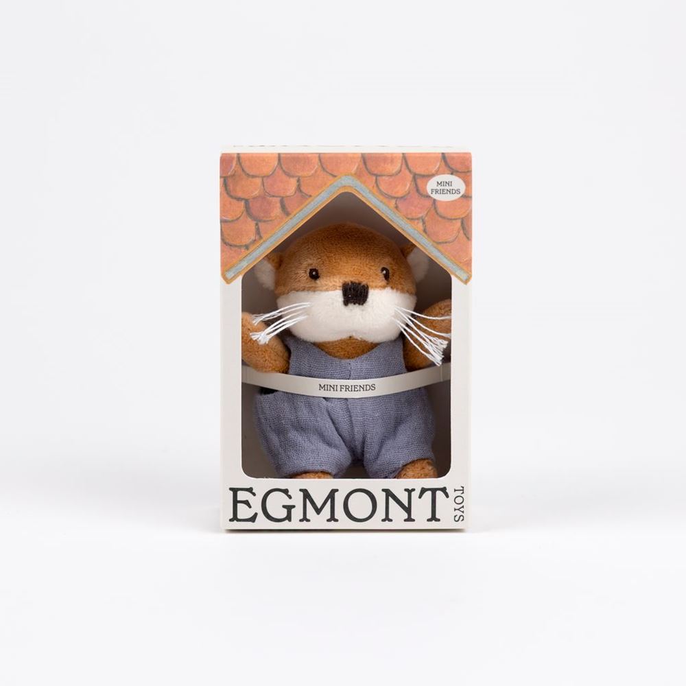 Egmont knuffel zelie de otter. 9 cm. 0+* | 5 stuks