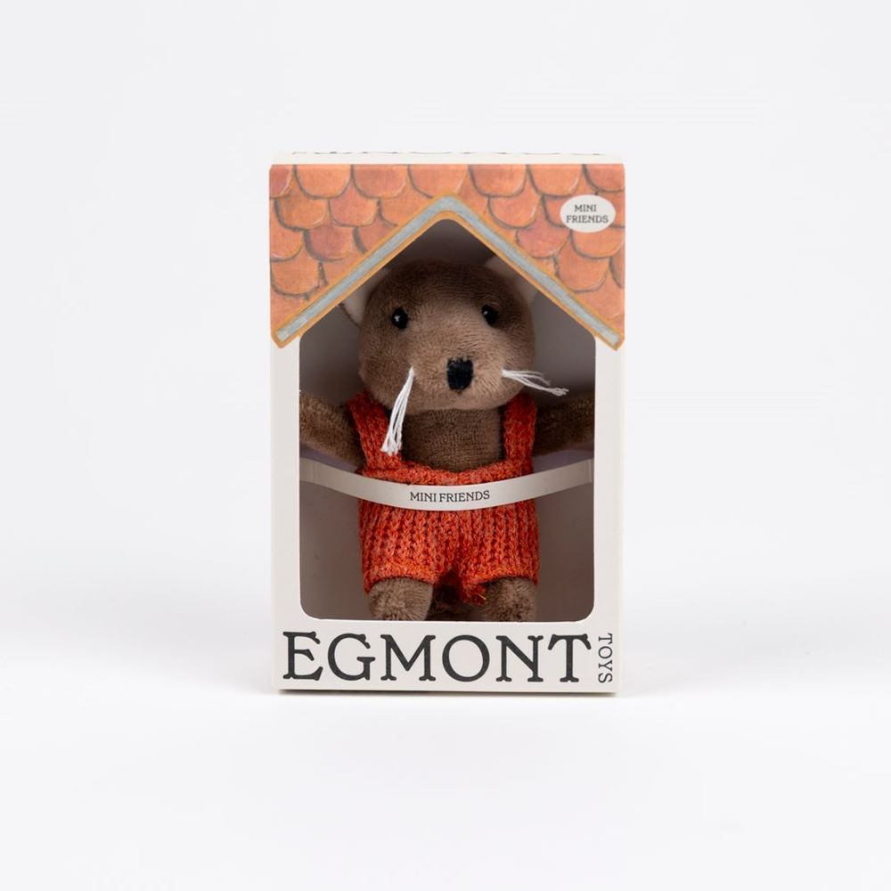 Egmont knuffel rob de wolf. 9 cm. 0+ | 5 stuks