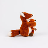 Egmont knuffel vos met baby. 15 cm. 0+