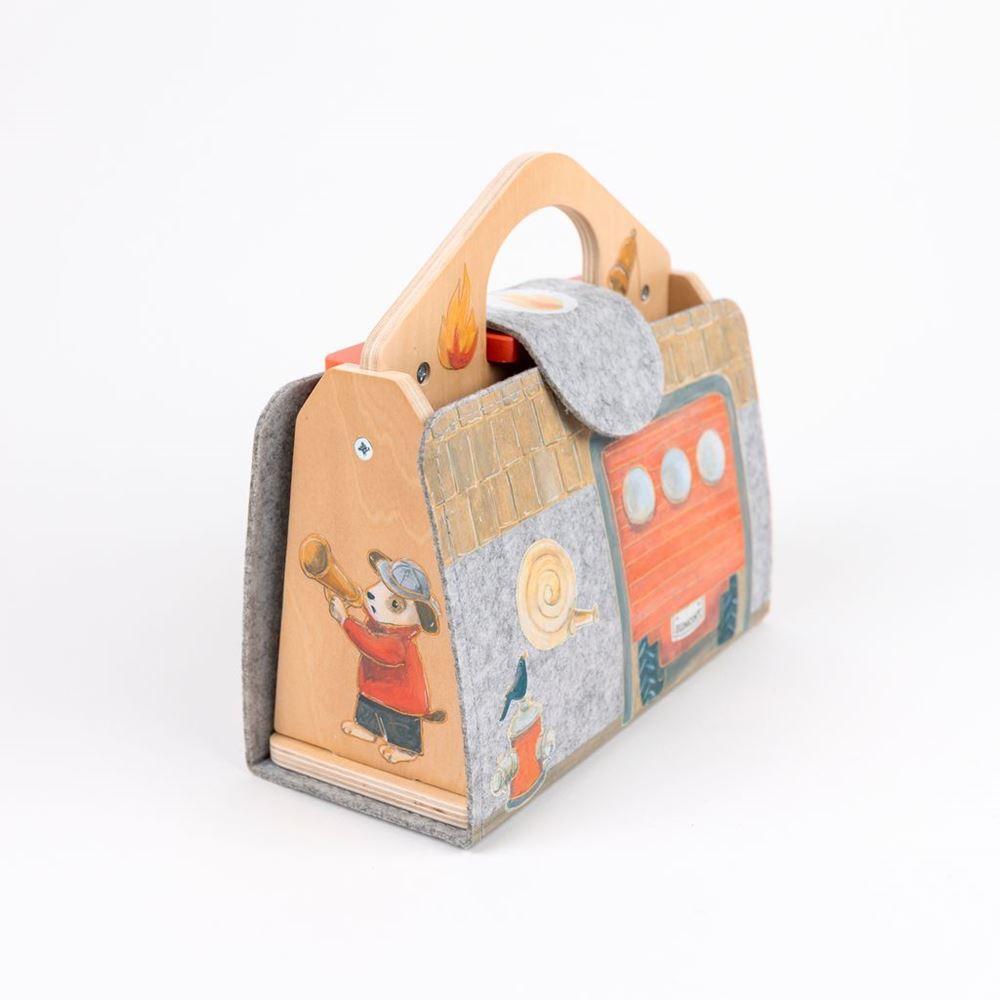 Egmont brandweerkazerne met mini vriend. | 2 stuks
