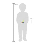 Small foot - houten lettertrein polar - j