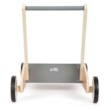 Small foot houten loopwagen grijs