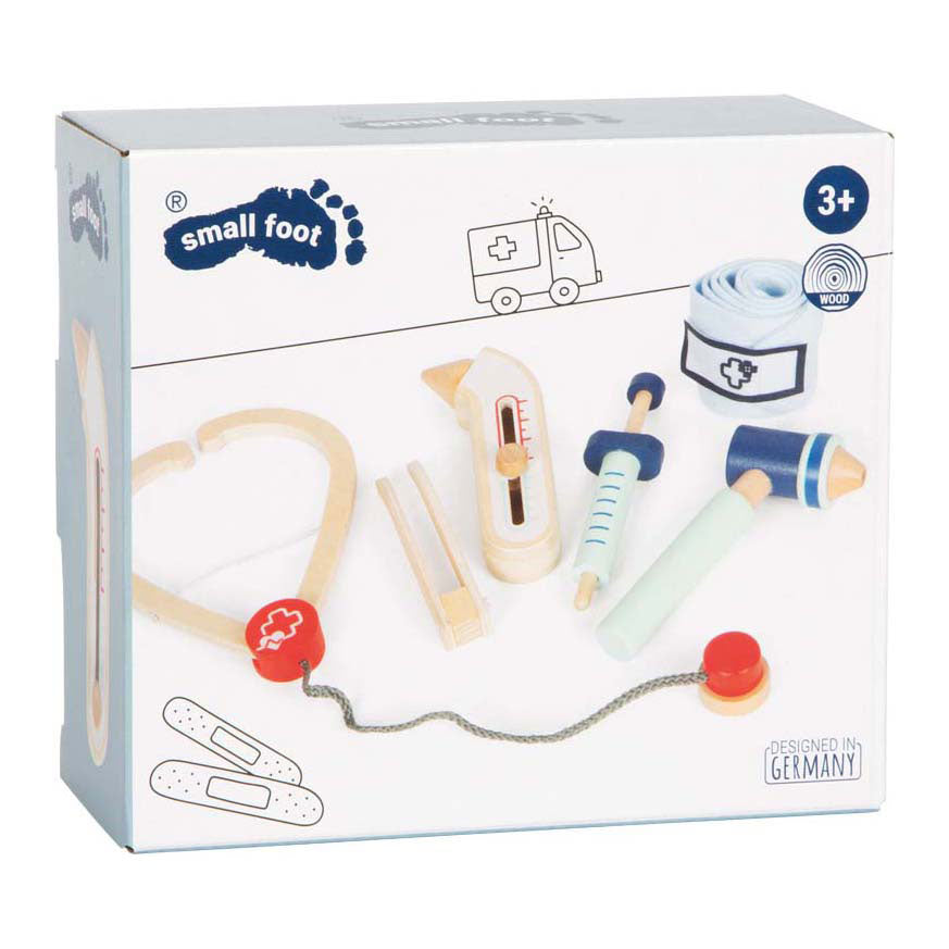 Small foot - dokter speelset, 6dlg.
