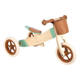 Kleiner Fuß - Holztrike Karamellbraun