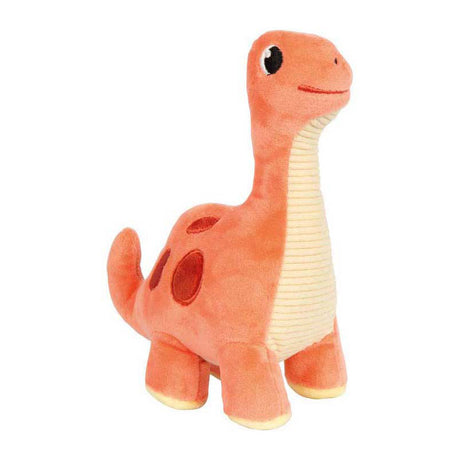 Small foot - pluche dinosaurus rood