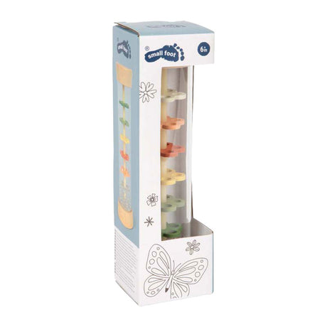 Small foot regenmaker sensorisch speelgoed tiny friends voor baby's.
