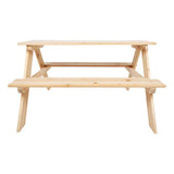 Small foot - houten kinder picknick tafel