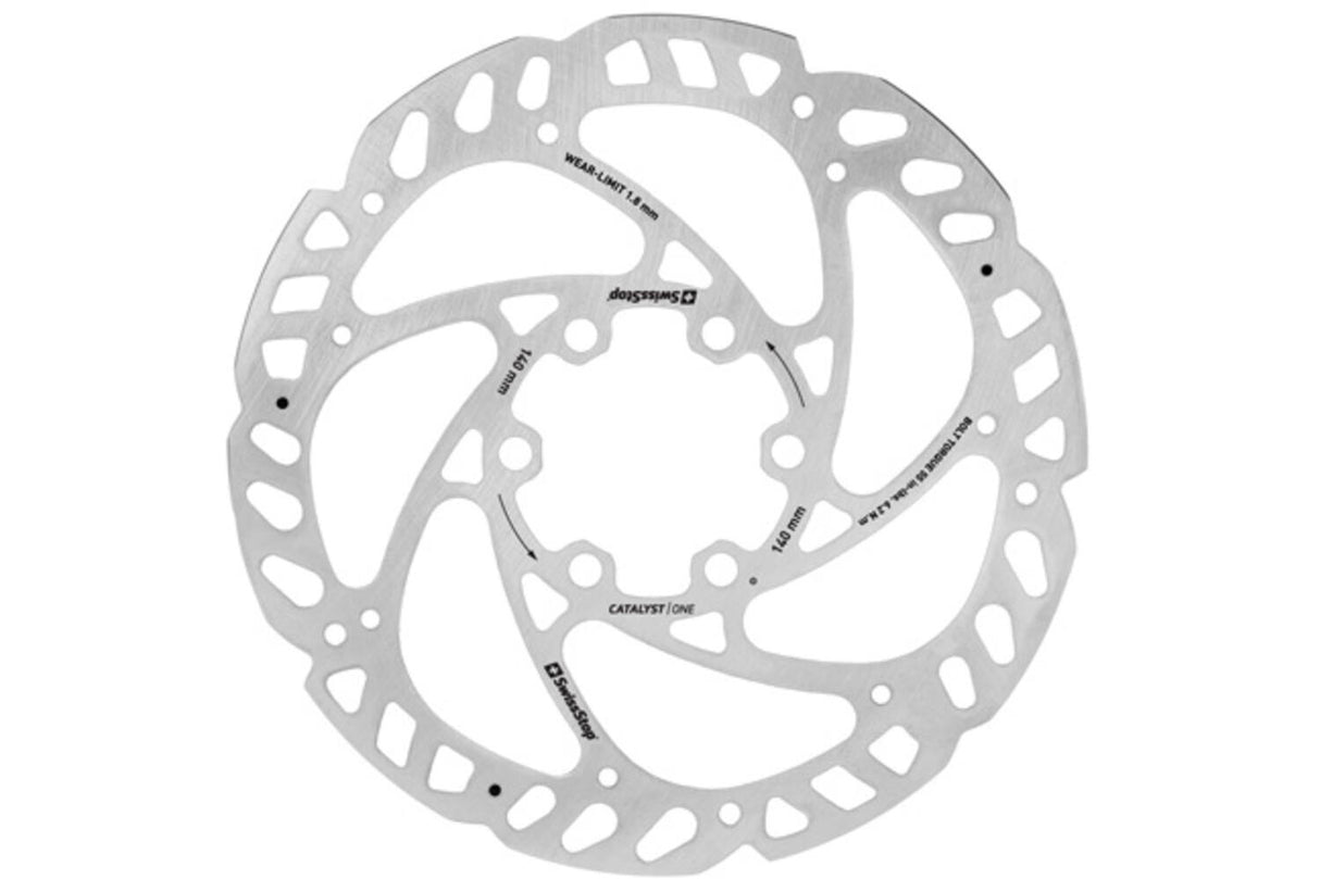 Swissstop - bromsskivakatalysator En 6 bult 140mm