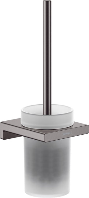 Hansgrohe addstoris closetborstelgarnituur wandmontage brushed black chrome
