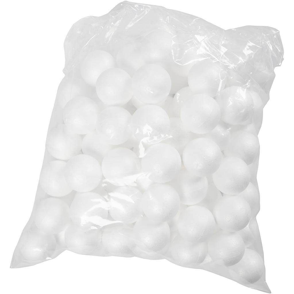 Creativ company http: www.cchobby.nl ballen-d-4-cm-wit-100-stuk-1-doos