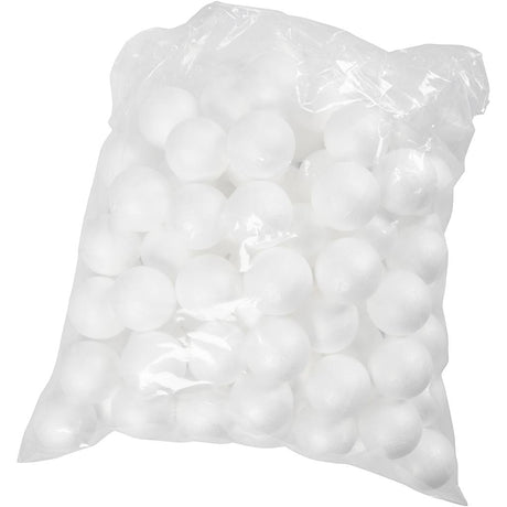 Creativ company http: www.cchobby.nl ballen-d-4-cm-wit-100-stuk-1-doos