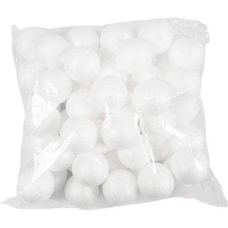 Creativ company piepschuim ballen 5 cm, 50 stuks