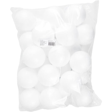 Creativ company http: www.cchobby.nl ballen-d-10-cm-wit-25-stuk-1-doos