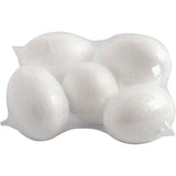 Creativ company http: www.cchobby.nl eieren-h-6-cm-wit-5-stuk-1-doos
