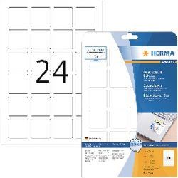 Herma movables etik. wit 40x40 25 vel din a4 600 stuks 10108