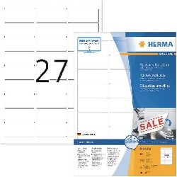 Herma 10300 printeretiket wit zelfklevend printerlabel