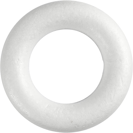 Creativ company https: www.cchobby.nl ringen-met-platte-achterkant-20-cm-25-mm-wit-1-stuk