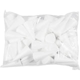 Http: www.cchobby.nl kegels-h-11-cm-d-5-5-cm-wit-50-stuk-1-doos