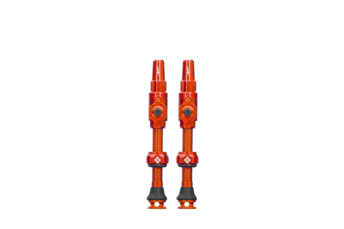 Muc-off tubeless ventiel big bore lite large orange franse presta ventiel 45mm - 545285