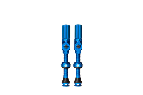 Muc-off tubeless ventiel big bore hybrid large blue auto schräder ventiel 45mm - 545290