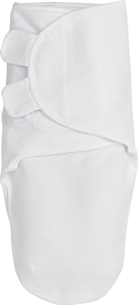 Meyco baby uni swaddle inbakerdoek - white - 0-3 maanden - 1.0 tog