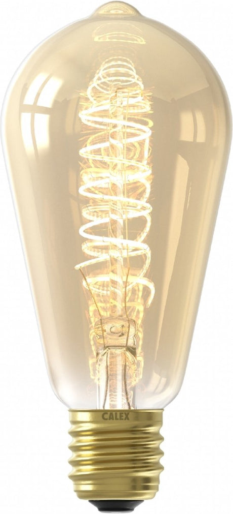 Calex lichtbron st rustiek - glas - goud - 0 x 0 x 0 cm (bxhxd)
