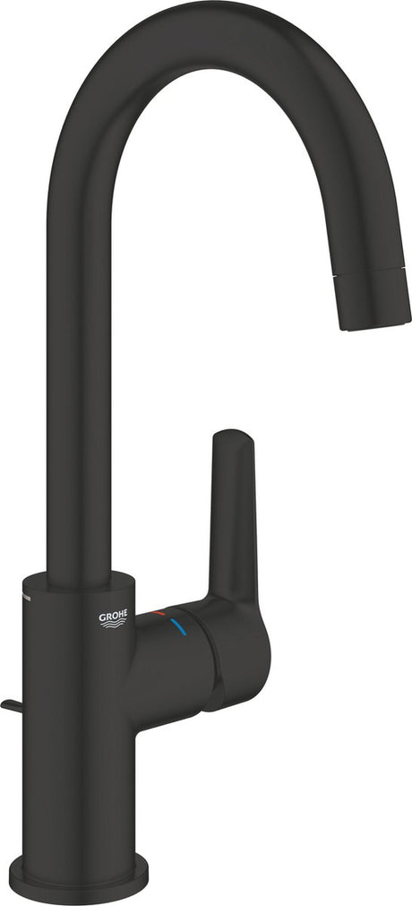 Grohe start eengreeps wastafelmengkraan aquacalibrator - incl. draaibare uitloop en pop-up waste - l-size - matte black
