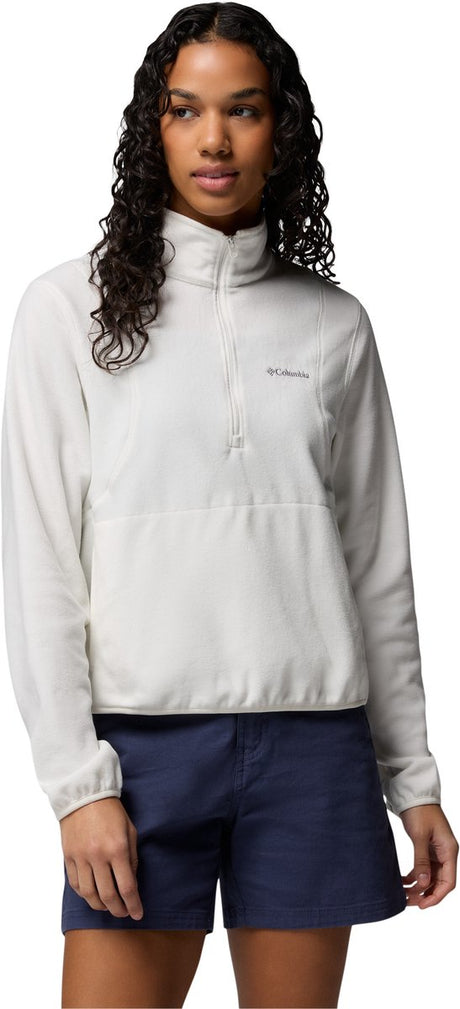 Columbia vital valley™ fleece half zip dames outdoortrui - sea salt l