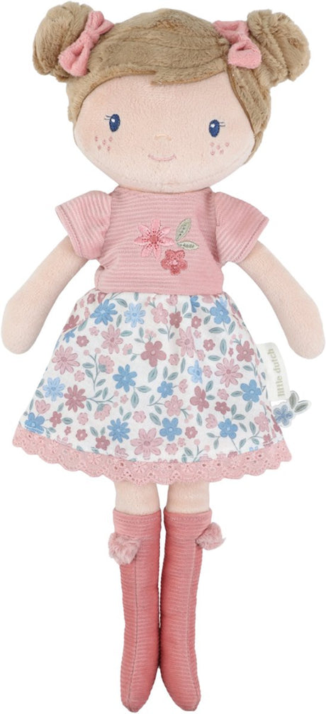 Little dutch knuffelpop - rosa - 35 cm
