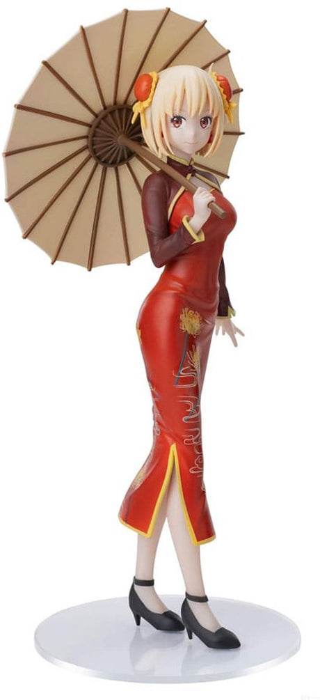 Sega lycoris recoil - luminasta - anime figure - pvc statue - chisato nishikigi - china style 19 cm