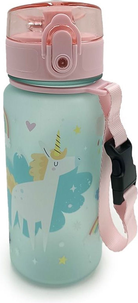 Merkloos sans marque eenhoorn magie pop top 350ml breukbestendige drinkfles schoolbeker drinkbeker kind