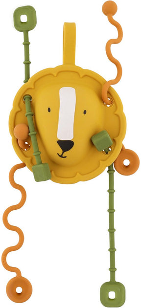 Trixie sensorisch trekspeelgoed van siliconen mr. lion – activiteitenspeelgoed voor baby's