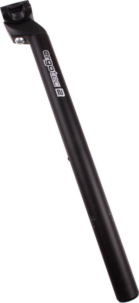 Ergotec zadelpen vast patent 27,0 x 350 mm aluminium zwart