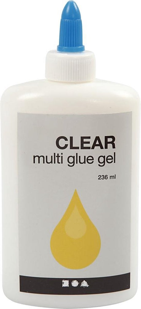 Creativ company clear multi glue gel, 236 ml