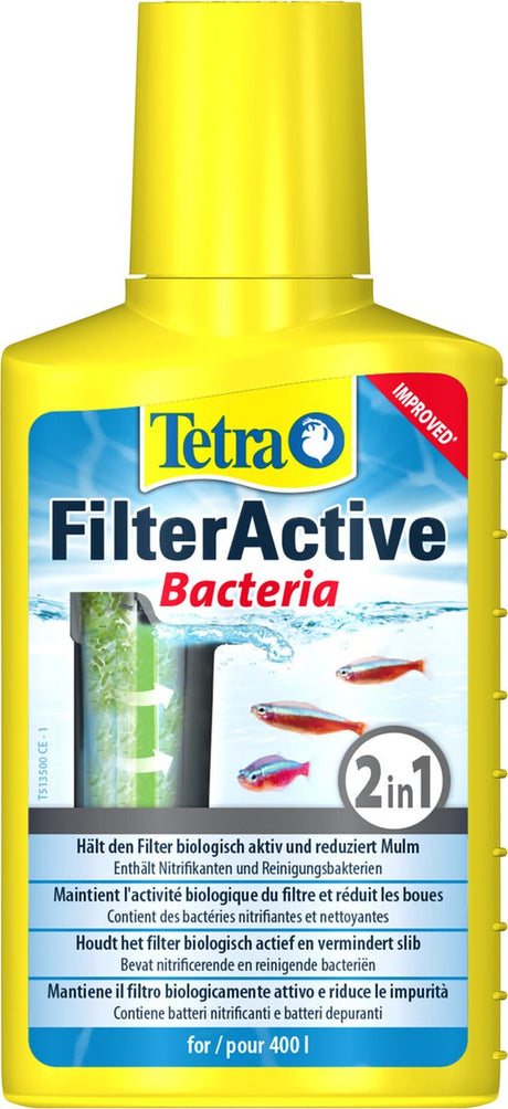 Tetra - algenbestrijding - aquarium - filteractive 250ml - 4x7,5x18,2cm - 1st