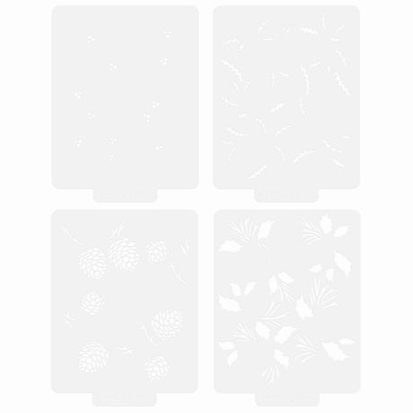 Tonic studios • timeless tidings 4 stencil set