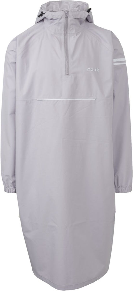 Agu regenponcho - langarm - unisex - waterdicht - winddicht - poray 5000 - reflecterend - gerecycled polyester - dusty lilac - m l